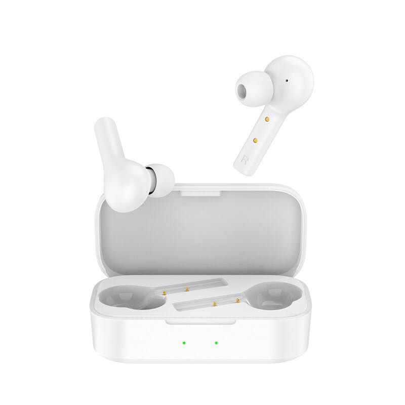 Fones de ouvido QCY T5 Bluetooth 5.0 Controle de toque, resistente contra água uso confortável com microfone duplo